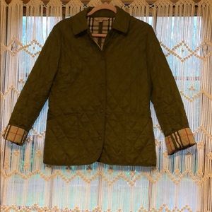 Burberry quilted jacket